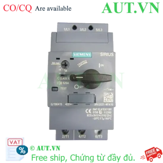 Ảnh của 3RV2031-4PA10 khởi động động cơ đồng bộ SIEMENS, giá rẻ