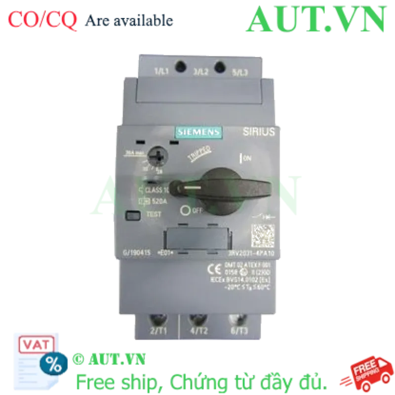 Ảnh của 3RV2031-4PA10 khởi động động cơ đồng bộ SIEMENS, giá rẻ