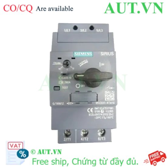 Ảnh của 3RV2031-4TA10 bộ khởi động SIEMENS, 70-80A, mới, giá tốt
