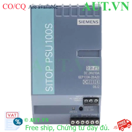 Ảnh của 6EP1334-2BA20 - Bộ nguồn SITOP PSU100S SIEMENS 24VDC, 10A