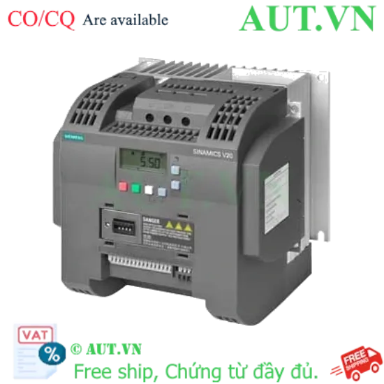 Ảnh của 6SL3210-5BE25-5UV0 - Biến tần Siemens 3 pha, 5.5kW