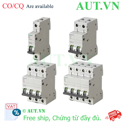 Ảnh của Aptomat cài 10kA đường đặc tuyến D SIEMENS 5SL4320-8CC 