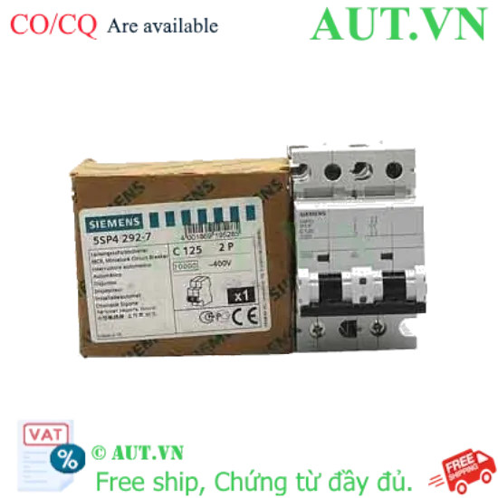 Ảnh của Aptomat cài 10kA SIEMENS 5SP4292-7 