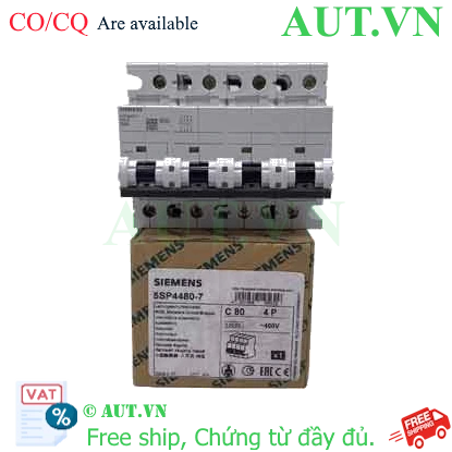Ảnh của Aptomat cài 10kA SIEMENS 5SP4480-7 