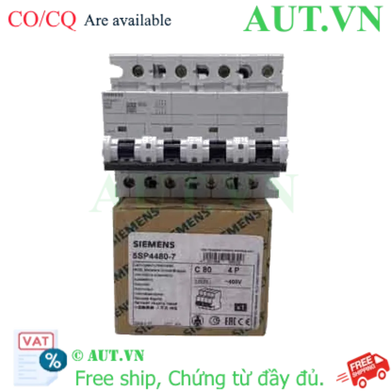 Ảnh của Aptomat cài 10kA SIEMENS 5SP4480-7 