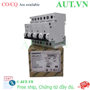 Ảnh của Aptomat cài 10kA SIEMENS 5SP4491-7 