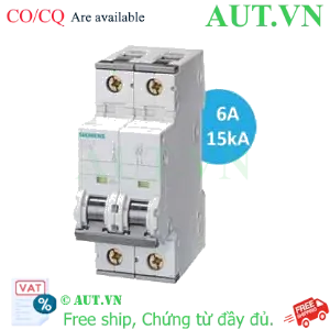 Ảnh của Aptomat cài 15kA SIEMENS 5SY7206-7 