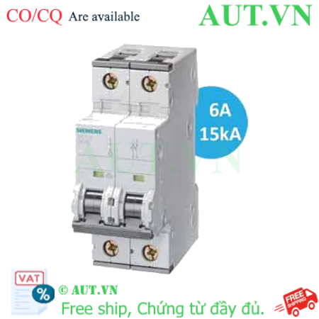 Ảnh của Aptomat cài 15kA SIEMENS 5SY7206-7 