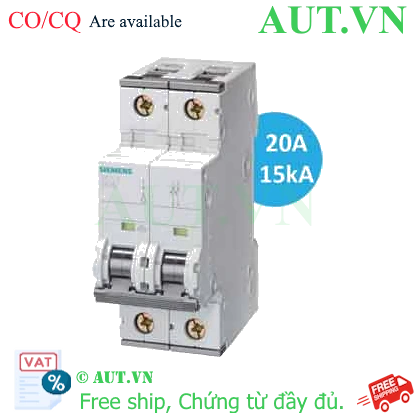 Ảnh của Aptomat cài 15kA SIEMENS 5SY7220-7 