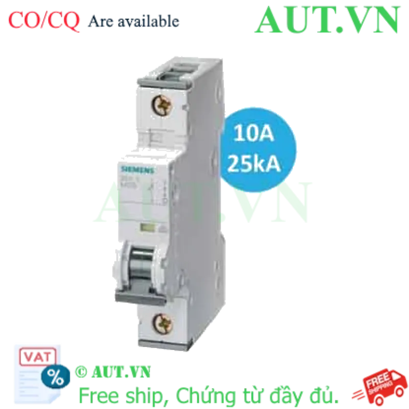 Ảnh của Aptomat cài 25kA SIEMENS 5SY8110-7 