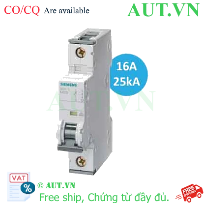 Ảnh của Aptomat cài 25kA SIEMENS 5SY8116-7 