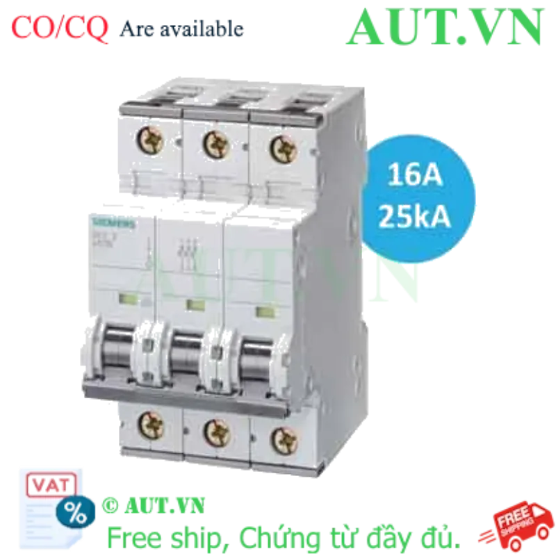 Ảnh của Aptomat cài 25kA SIEMENS 5SY8316-7 