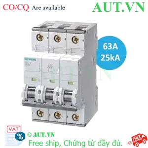 Ảnh của Aptomat cài 25kA SIEMENS 5SY8363-7 