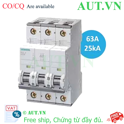 Ảnh của Aptomat cài 25kA SIEMENS 5SY8363-7 