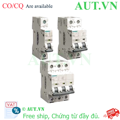 Ảnh của Aptomat cài 6kA đường đặc tuyến C SIEMENS 5SY6280-7CC 