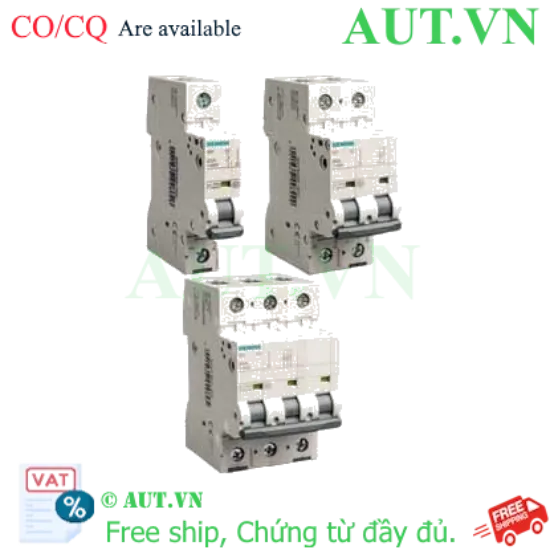 Ảnh của Aptomat cài 6kA đường đặc tuyến C SIEMENS 5SY6280-7CC 