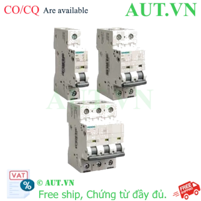 Ảnh của Aptomat cài 6kA đường đặc tuyến C SIEMENS 5SY6280-7CC 
