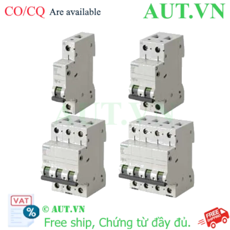 Ảnh của Aptomat cài 6kA đường đặc tuyến D SIEMENS 5SL6106-8CC 
