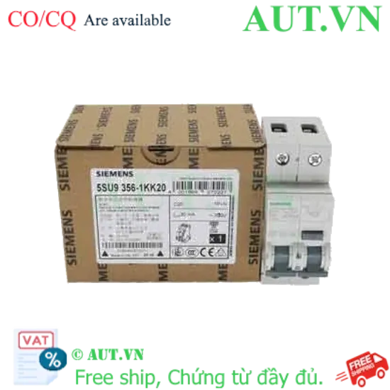 Ảnh của Aptomat chống giật RCBO SIEMENS 5SU9356-1KK20 