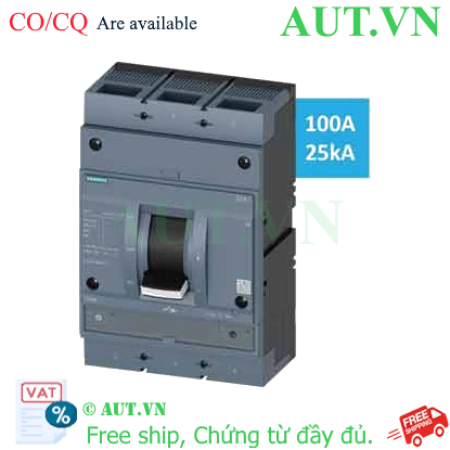 Ảnh của Aptomat khối loại ngắt nhiệt-từ SIEMENS 3VA1110-3EE32-0AA0 