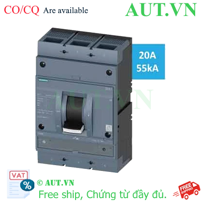 Ảnh của Aptomat khối loại ngắt nhiệt-từ SIEMENS 3VA1120-5EE32-0AA0 