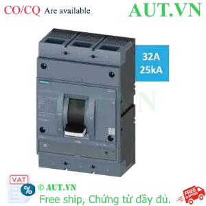 Ảnh của Aptomat khối loại ngắt nhiệt-từ SIEMENS 3VA1132-3EE32-0AA0 
