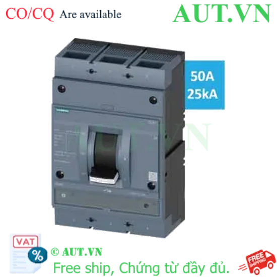 Ảnh của Aptomat khối loại ngắt nhiệt-từ SIEMENS 3VA1150-3EE32-0AA0 
