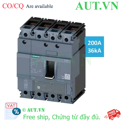 Ảnh của Aptomat khối loại ngắt nhiệt-từ SIEMENS 3VA1220-4GF42-0AA0 