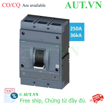 Ảnh của Aptomat khối loại ngắt nhiệt-từ SIEMENS 3VA1225-4EF32-0AA0 