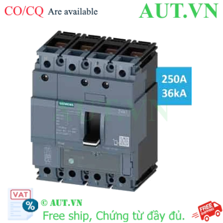 Ảnh của Aptomat khối loại ngắt nhiệt-từ SIEMENS 3VA1225-4GF42-0AA0 