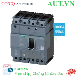Ảnh của Aptomat khối loại ngắt nhiệt-từ SIEMENS 3VA1510-5GF42-0AA0 