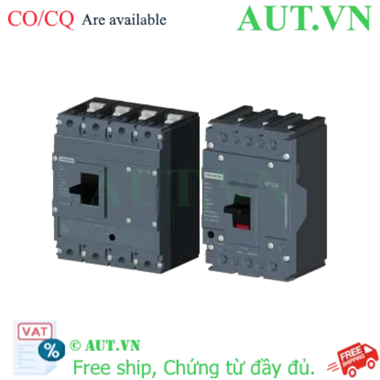 Ảnh của Aptomat khối MCCB nhiệt động từ tĩnh SIEMENS 3VJ1463-8DB32-0AA0 