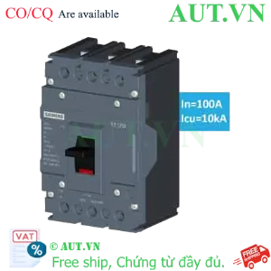 Ảnh của Aptomat khối MCCB nhiệt từ SIEMENS 3VJ1010-0DA32-0AA0 