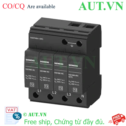 Ảnh của Bộ chống sét loại 2 SIEMENS 5SD7464-0RC 