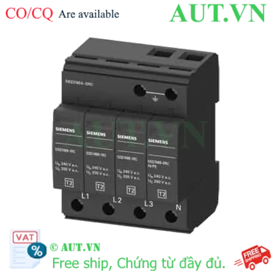 Ảnh của Bộ chống sét loại 2 SIEMENS 5SD7464-0RC 