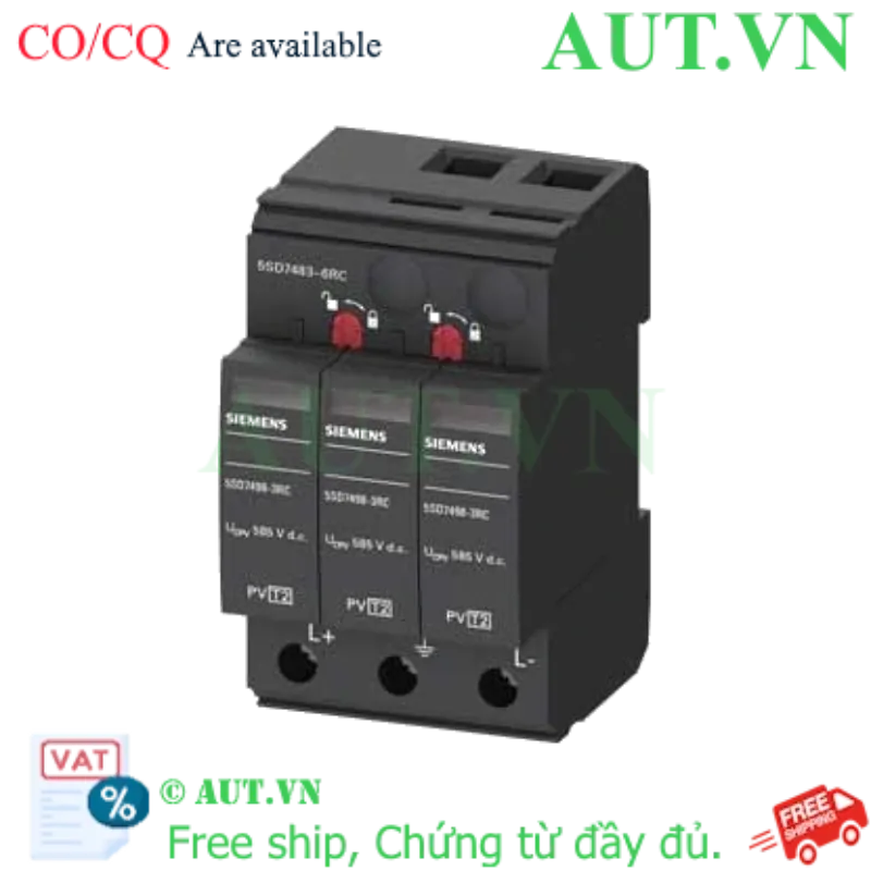 Ảnh của Bộ chống sét loại 2 SIEMENS 5SD7483-6RC 