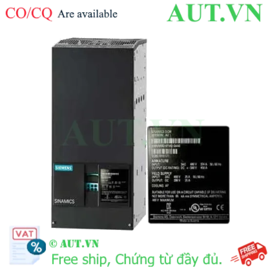 Ảnh của Bộ chuyển đổi DC SINAMICS SIEMENS 6RA8082-6FV62-0AA0 