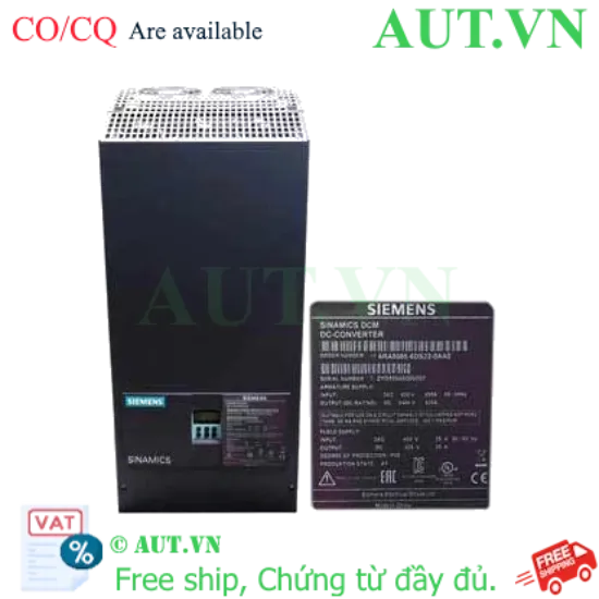 Ảnh của Bộ chuyển đổi DC SINAMICS SIEMENS 6RA8085-6DS22-0AA0 