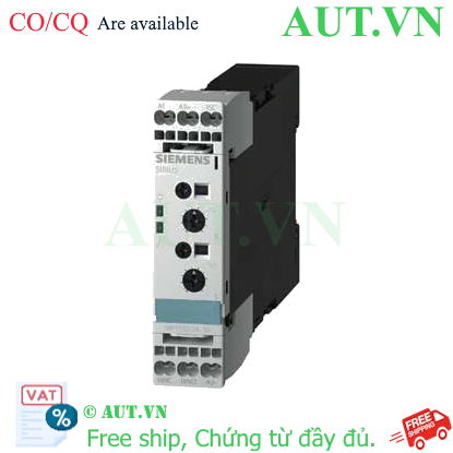 Ảnh của Bộ đặt thời gian kép SIEMENS 3RP15 55-2AR30 42-48VAC/DC, 100h