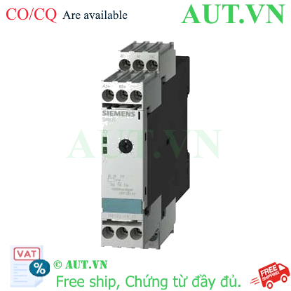 Ảnh của Bộ định thời OFF-delay SIEMENS 3RP15 33-1AQ30 110VAC/24VDC, 100s