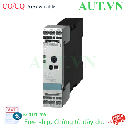 Ảnh của Bộ định thời On-delay SIEMENS 3RP15 25-2AQ30 110VAC/24VDC, 100h