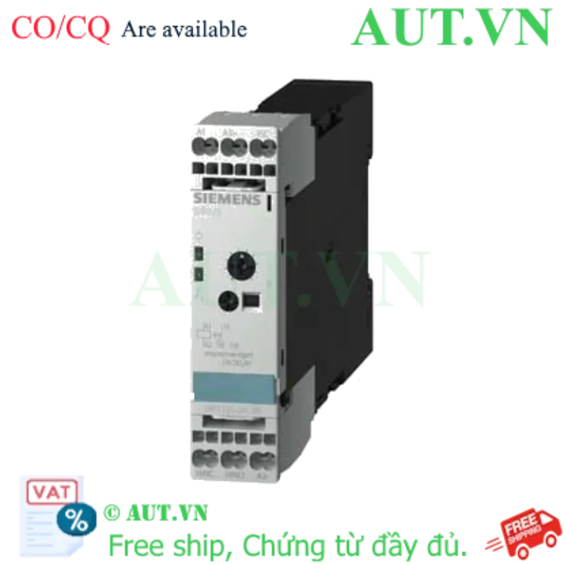 Ảnh của Bộ định thời On-delay SIEMENS 3RP15 25-2AQ30 110VAC/24VDC, 100h