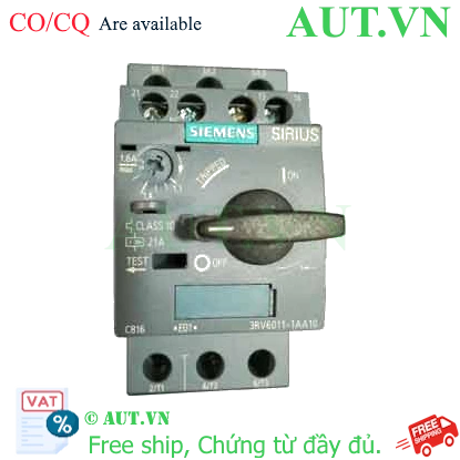 Ảnh của Bộ khởi động động cơ SIEMENS 3RV6011-1AA10 