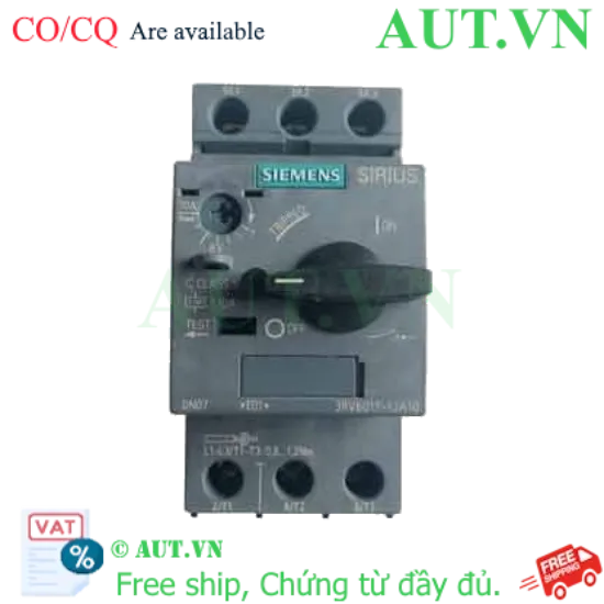 Ảnh của Bộ khởi động động cơ SIEMENS 3RV6011-1JA10 