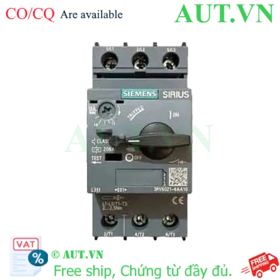 Ảnh của Bộ khởi động động cơ SIEMENS 3RV6021-4AA10 