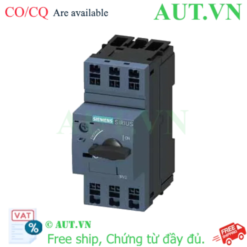 Ảnh của Bộ ngắt mạch bảo vệ động cơ SIEMENS 3RV2011-0DA20 