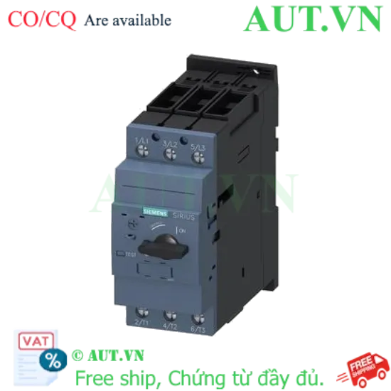 Ảnh của Bộ ngắt mạch bảo vệ động cơ SIEMENS 3RV2031-4DA10-0BA0 
