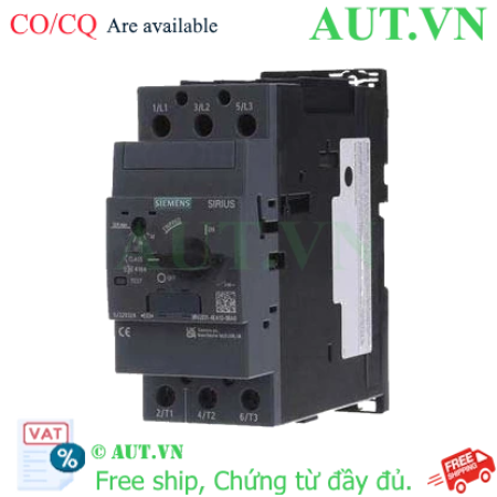 Ảnh của Bộ ngắt mạch bảo vệ động cơ SIEMENS 3RV2031-4EA10-0BA0 