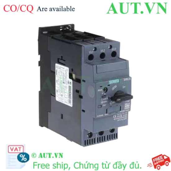 Ảnh của Bộ ngắt mạch bảo vệ động cơ SIEMENS 3RV2031-4JA10 