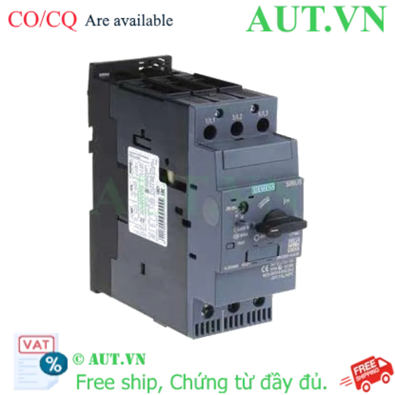 Ảnh của Bộ ngắt mạch bảo vệ động cơ SIEMENS 3RV2031-4JA10 